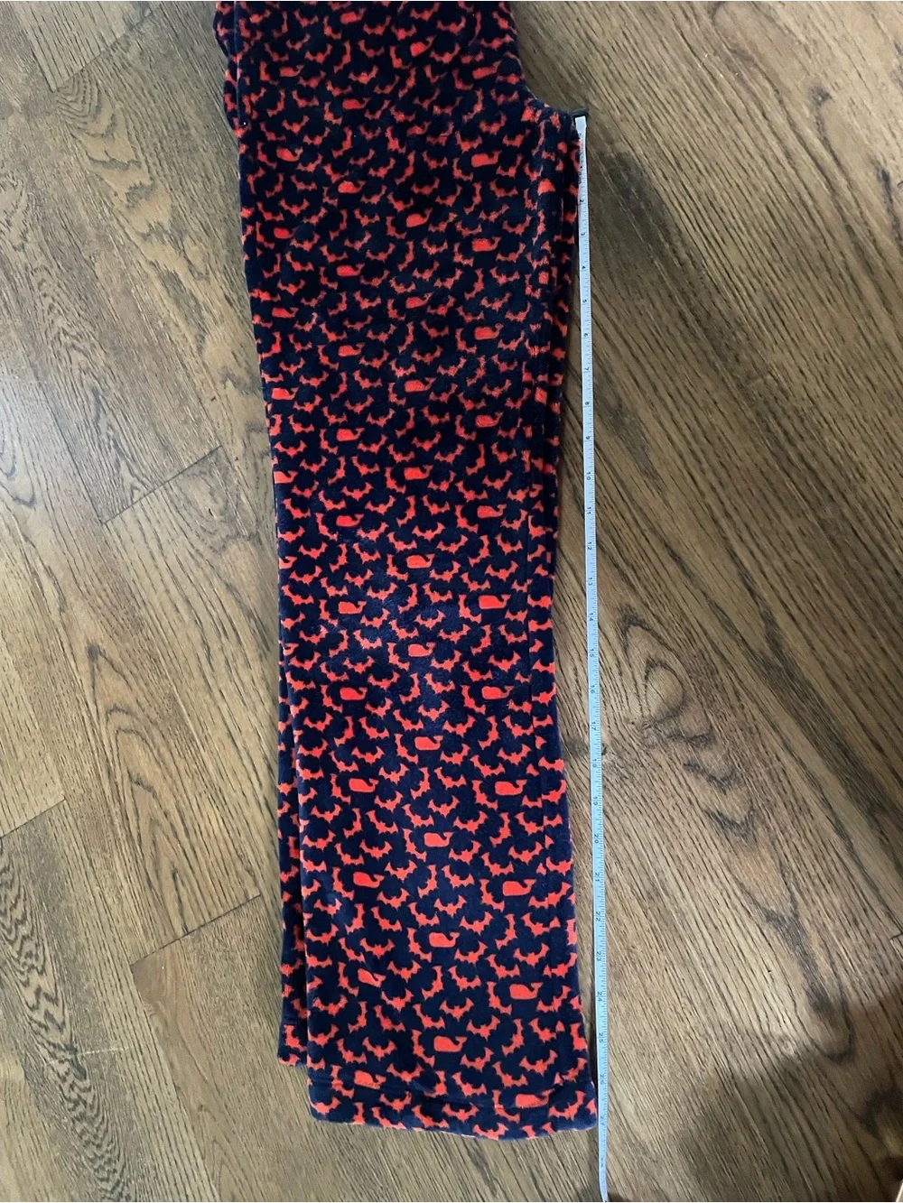 Vineyard Vines - Kids Black and Orange Bat Print Lounge Pants - Size 18/XL
